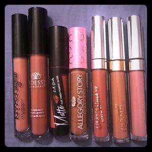 Lip bundle #8, 6 pieces [BARELY USED]